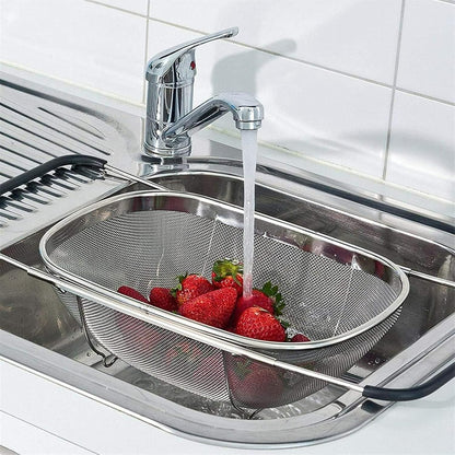 Expandable Stainless Steel Sink Strainer Basket